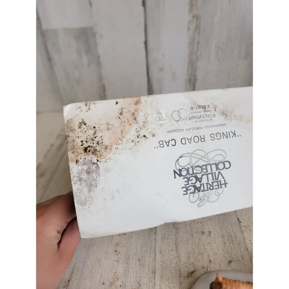 Dept 56 55816 Kings road cab heritage village accessory Xmas - Picture 12 of 12